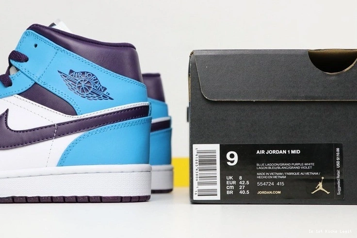 Jordan 554724 415 Mid Air Air 1 -  Jordan - 0921